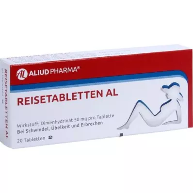 REISETABLETTEN AL, 20 stk