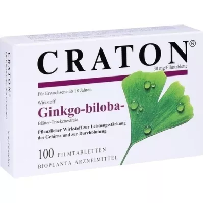 CRATON Filmdrasjerte tabletter, 100 stk