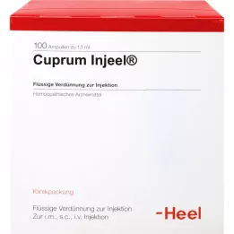 CUPRUM INJEEL Ampuller, 100 stk