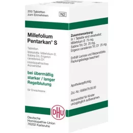 MILLEFOLIUM PENTARKAN S tabletter, 200 stk