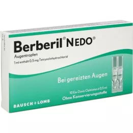 BERBERIL N EDO øyedråper, 10X0,5 ml
