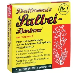 DALLMANNS Salviegodteri med Vit.C., 20 stk