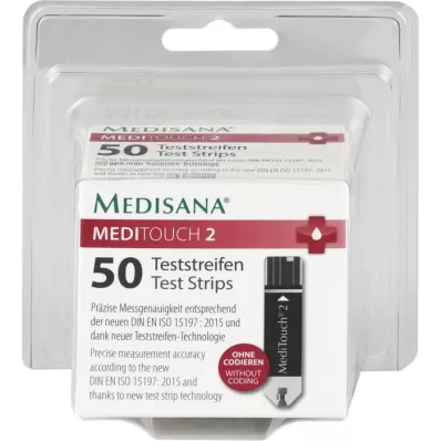 MEDISANA Meditouch 2 teststrimler, 2x25 stk MEDISANA Meditouch 2 teststrimler, 2x25 stk