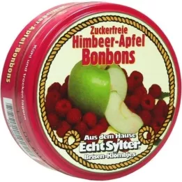 ECHT SYLTER Bringebær-eplegodteri uten sukker, 70 g