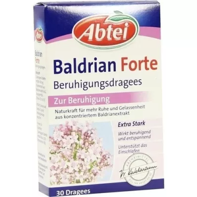 ABTEI Valerian forte belagte tabletter, 30 stk