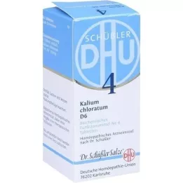 BIOCHEMIE DHU 4 Kaliumkloratum D 6 tabletter, 80 stk