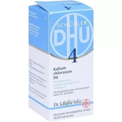 BIOCHEMIE DHU 4 Kaliumkloratum D 6 tabletter, 80 stk