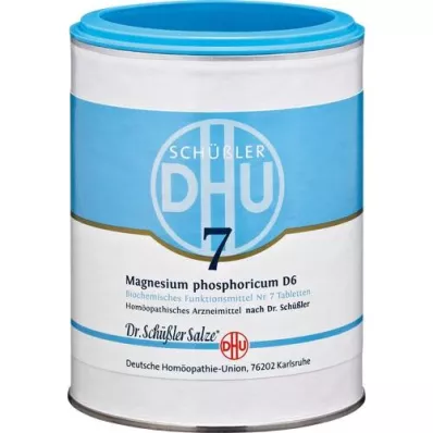 BIOCHEMIE DHU 7 Magnesium phosphoricum D 6 tabletter, 1000 stk