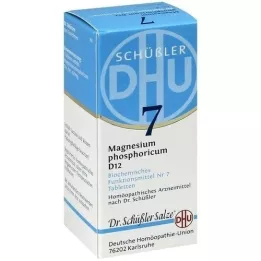 BIOCHEMIE DHU 7 Magnesium phosphoricum D 12 tabletter, 80 stk
