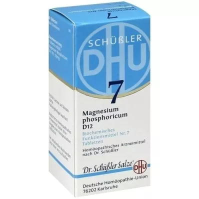 BIOCHEMIE DHU 7 Magnesium phosphoricum D 12 tabletter, 80 stk