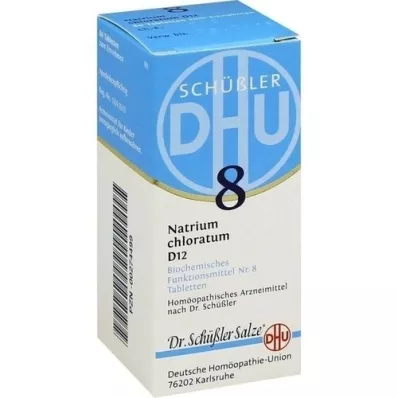 BIOCHEMIE DHU 8 natriumkloratum D 12 tabletter, 80 stk BIOCHEMIE DHU 8 natriumkloratum D 12 tabletter, 80 stk