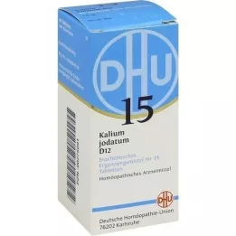 BIOCHEMIE DHU 15 kaliumjodat D 12 tabletter, 80 stk