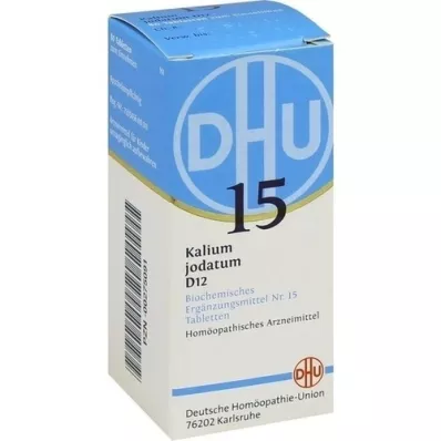 BIOCHEMIE DHU 15 kaliumjodat D 12 tabletter, 80 stk