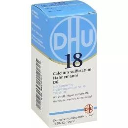 BIOCHEMIE DHU 18 Calcium sulfuratum D 6 tabletter, 80 stk