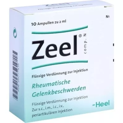 ZEEL comp.N ampuller, 10 stk ZEEL comp.N ampuller, 10 stk