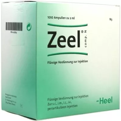 ZEEL comp.N ampuller, 100 stk ZEEL comp.N ampuller, 100 stk