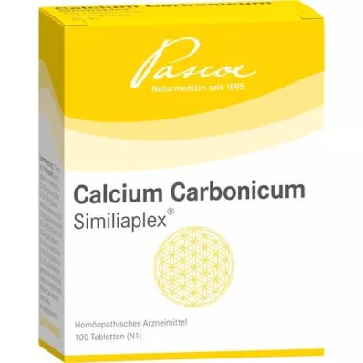 CALCIUM CARBONICUM SIMILIAPLEX Tabletter, 100 stk CALCIUM CARBONICUM SIMILIAPLEX Tabletter, 100 stk
