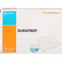 DURAFIBER 10x10 cm bandasje, 10 stk