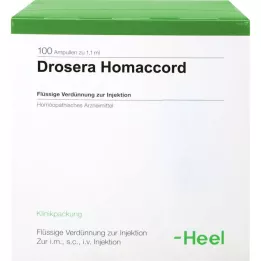 DROSERA HOMACCORD Ampuller, 100 stk
