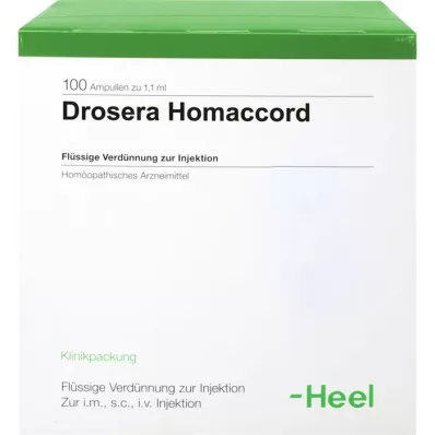 DROSERA HOMACCORD Ampuller, 100 stk
