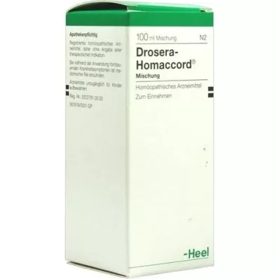 DROSERA HOMACCORD Dråper, 100 ml
