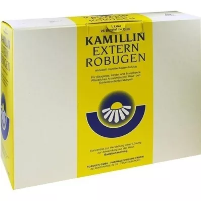 KAMILLIN Ekstern Robugen-løsning, 25X40 ml KAMILLIN Ekstern Robugen-løsning, 25X40 ml