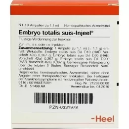 EMBRYO totalis suis Injeel ampuller, 10 stk
