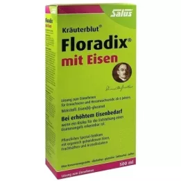 FLORADIX med mikstur av jern, 500 ml