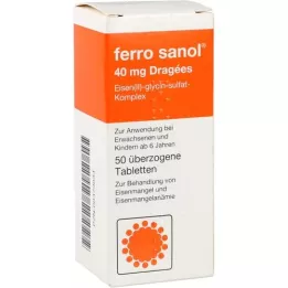 FERRO SANOL belagte tabletter, 50 stk