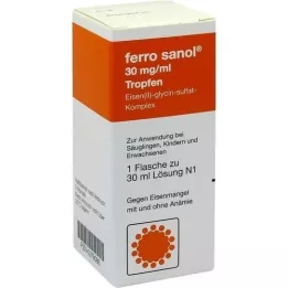 FERRO SANOL Orale dråper, 30 ml