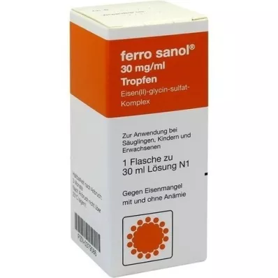 FERRO SANOL Orale dråper, 30 ml FERRO SANOL Orale dråper, 30 ml