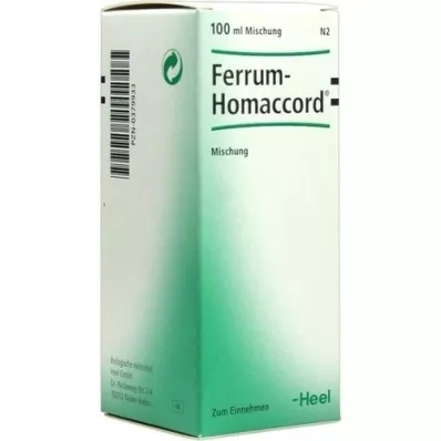 FERRUM HOMACCORD Dråper, 100 ml FERRUM HOMACCORD Dråper, 100 ml