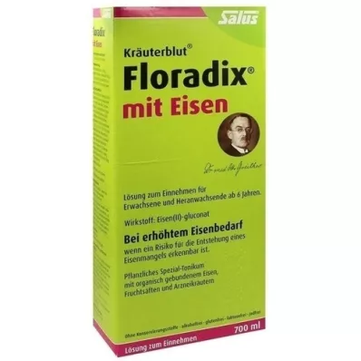 FLORADIX med mikstur av jern, 700 ml FLORADIX med mikstur av jern, 700 ml