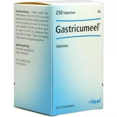 GASTRICUMEEL Tabletter, 250 stk GASTRICUMEEL Tabletter, 250 stk