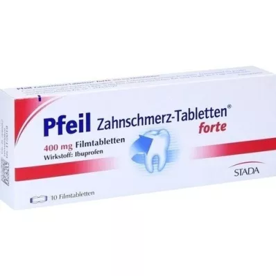 PFEIL Tannpinetabletter forte filmdrasjerte tabletter, 10 stk