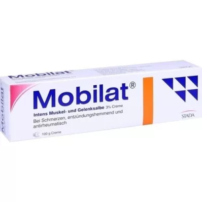 MOBILAT Intens muskel- og leddsalve 3 % krem, 100 g MOBILAT Intens muskel- og leddsalve 3 % krem, 100 g