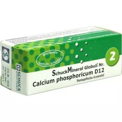 SCHUCKMINERAL Kuler 2 Calcium phosphoricum D 12, 7,5 g SCHUCKMINERAL Kuler 2 Calcium phosphoricum D 12, 7,5 g