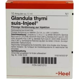 GLANDULA THYMI suis Injeel ampuller, 10 stk