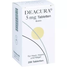 DEACURA 5 mg tabletter, 200 stk