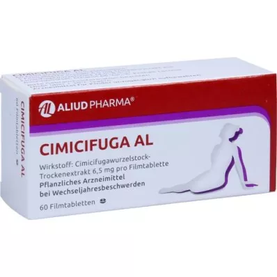 CIMICIFUGA AL Filmdrasjerte tabletter, 60 stk