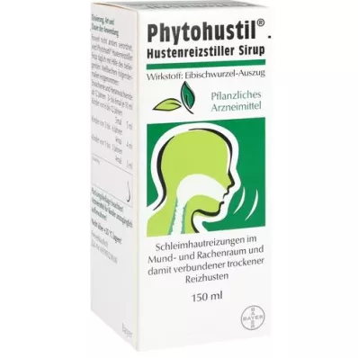 PHYTOHUSTIL Hostedempende sirup, 150 ml