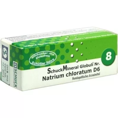 SCHUCKMINERAL Kuler 8 natriumkloratum D6, 7,5 g SCHUCKMINERAL Kuler 8 natriumkloratum D6, 7,5 g