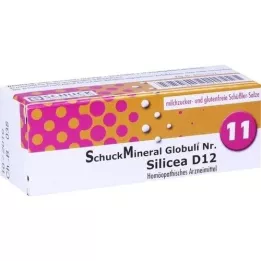 SCHUCKMINERAL Globules 11 Silicea D12, 7,5 g