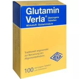 GLUTAMIN VERLA belagte tabletter, 100 stk