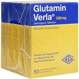 GLUTAMIN VERLA belagte tabletter, 250 stk