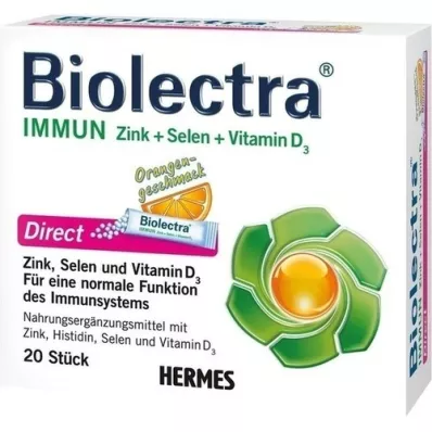 BIOLECTRA Immun Direct Sticks, 20 stk