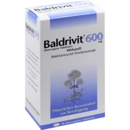 BALDRIVIT 600 mg overtrukket tabletter, 50 stk
