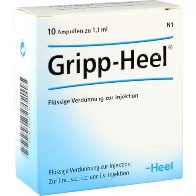 GRIPP-HEEL Ampuller, 10 stk GRIPP-HEEL Ampuller, 10 stk