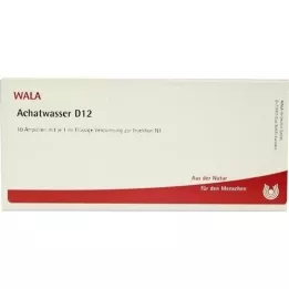 ACHATWASSER D 12 ampuller, 10X1 ml