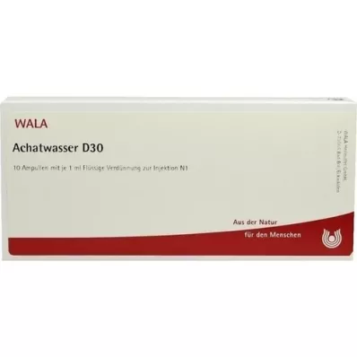 ACHATWASSER D 30 ampuller, 10X1 ml ACHATWASSER D 30 ampuller, 10X1 ml